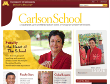 Tablet Screenshot of fall2010.carlsonschoolmagazine.com